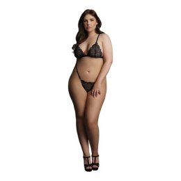 Le desir - Dwuczęściowy zestaw bielizny Velvet Plus Size