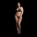 Le desir - Dwuczęściowy zestaw bielizny Velvet Plus Size