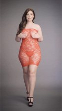 Le desir - Sukienka z dżetami Plus Size