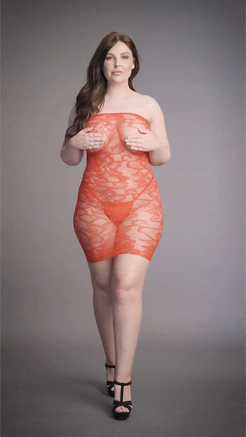 Le desir - Sukienka z dżetami Plus Size Le desir - Sukienka z dżetami Plus Size
