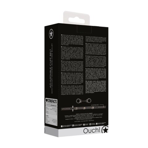 Mankiety z regulowanymi paskami Ouch! by shots Mankiety z regulowanymi paskami Ouch! by shots