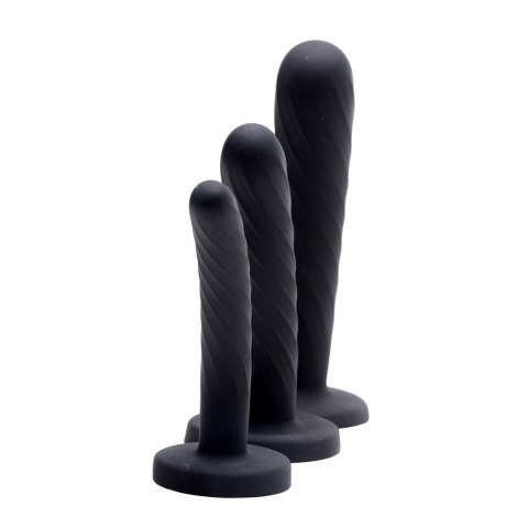 XR Brands - 3 sztuki silikonowych dildo do założenia na pasku XR Brands - 3 sztuki silikonowych dildo do założenia na pasku