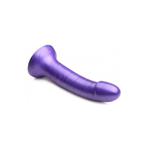 XR Brands - Metalowe, silikonowe dildo - 17,8 cm XR Brands - Metalowe, silikonowe dildo - 17,8 cm