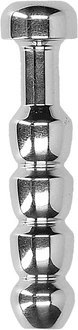 Żebrowana zatyczka do cewki moczowej "śruba" - 0.4 / 10 mm Ouch! by shots