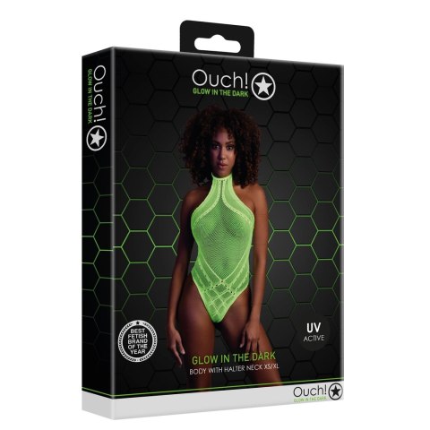 Body z dekoltem w szpic XS/L Ouch! by shots Body z dekoltem w szpic XS/L Ouch! by shots