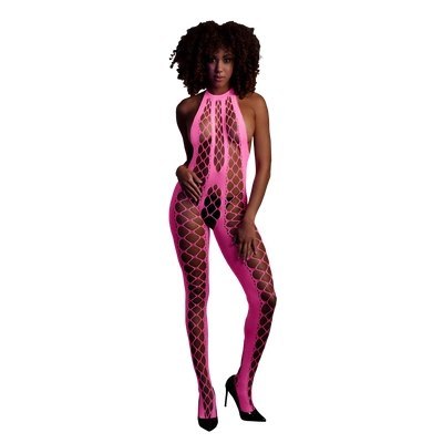 Bodystocking z dekoltem w szpic XS/L Ouch! by shots Bodystocking z dekoltem w szpic XS/L Ouch! by shots