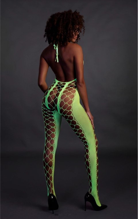 Bodystocking z dekoltem w szpic XS/L Ouch! by shots Bodystocking z dekoltem w szpic XS/L Ouch! by shots