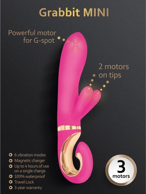 G - vibe - Wibrator króliczek - podwójny G - vibe - Wibrator króliczek - podwójny