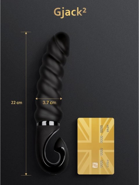 G - vibe - Wibrator zakrzywiony - falisty - Jack G - vibe - Wibrator zakrzywiony - falisty - Jack