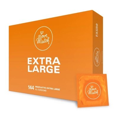 Love Match - Prezerwatywy ekstra mocne - 144 szt Love Match - Prezerwatywy ekstra mocne - 144 szt