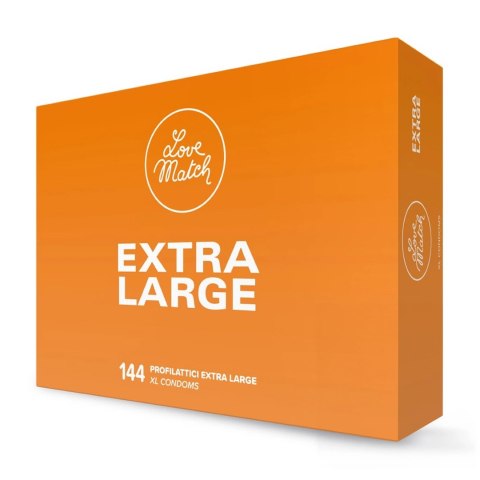 Love Match - Prezerwatywy ekstra mocne - 144 szt Love Match - Prezerwatywy ekstra mocne - 144 szt