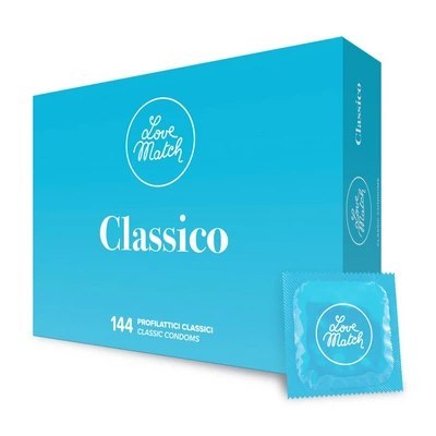 Love Match - Prezerwatywy klasyczne 144 szt Love Match - Prezerwatywy klasyczne 144 szt