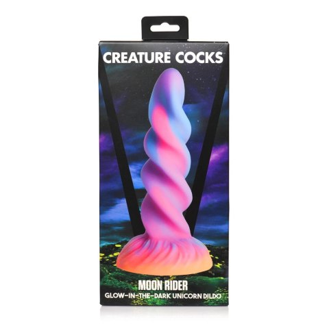 XR Brands - Dildo świecące w ciemności - kucyk XR Brands - Dildo świecące w ciemności - kucyk