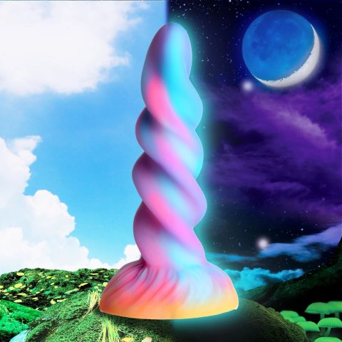 XR Brands - Dildo świecące w ciemności - kucyk XR Brands - Dildo świecące w ciemności - kucyk