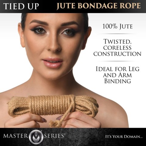 XR Brands - Lina jutowa do bondage - 7,5 m XR Brands - Lina jutowa do bondage - 7,5 m