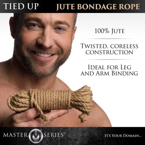 XR Brands - Lina jutowa do bondage - 7,5 m XR Brands - Lina jutowa do bondage - 7,5 m
