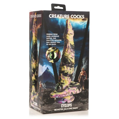 XR Brands - Silikonowe dildo - Cyklop XR Brands - Silikonowe dildo - Cyklop