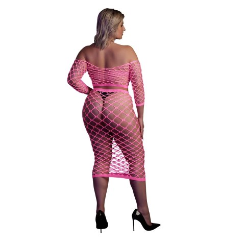 Top z długim rękawem i długą spódnicą XL/XXXXL Ouch! by shots Top z długim rękawem i długą spódnicą XL/XXXXL Ouch! by shots