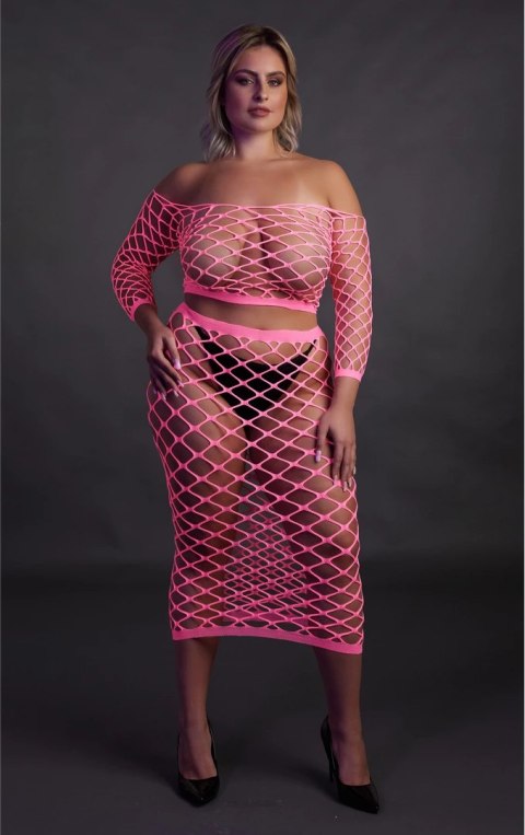 Top z długim rękawem i długą spódnicą XL/XXXXL Ouch! by shots Top z długim rękawem i długą spódnicą XL/XXXXL Ouch! by shots