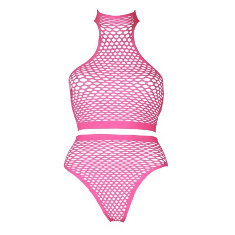 Zestaw top ze stójką i majtki z wysokim stanem XL/XXXXL Ouch! by shots Zestaw top ze stójką i majtki z wysokim stanem XL/XXXXL Ouch! by shots