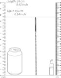 Cewka ze stali nierdzewnej prążkowana 6mm Ouch! by shots