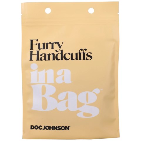 Doc Johnson - Kajdanki pokryte sztucznym futerkiem Doc Johnson - Kajdanki pokryte sztucznym futerkiem