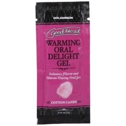Doc Johnson GoodHead Warming Gel żel rozgrzewający do masażu 7g