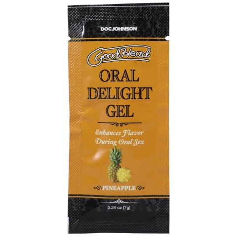 Doc Johnson Oralove Mix zestaw żeli smakowych ananas 48x7g Doc Johnson Oralove Mix zestaw żeli smakowych ananas 48x7g
