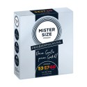 Mister Size - Pure Feel prezerwatywy 53, 57, 60 mm - 3 sztuki