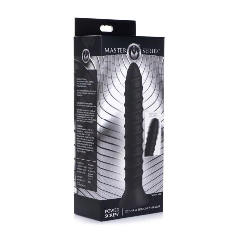 XR Brands - Spiralny silikonowy wibrator XR Brands - Spiralny silikonowy wibrator