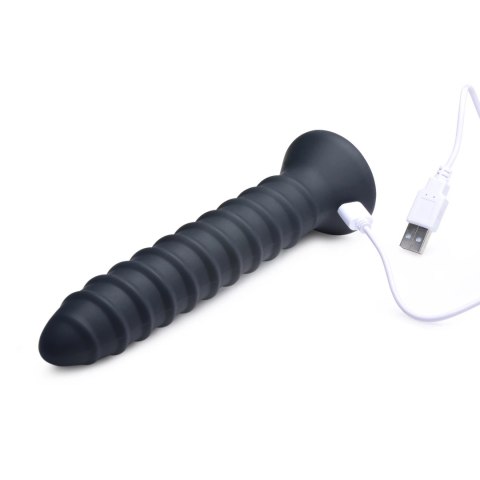 XR Brands - Spiralny silikonowy wibrator XR Brands - Spiralny silikonowy wibrator