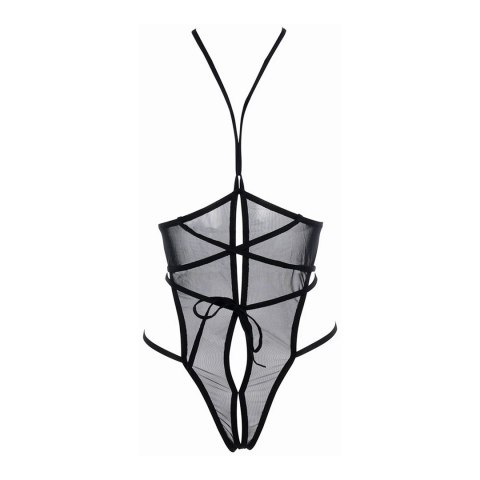 Siateczkowe body z otwartym biustem LXL Allure Siateczkowe body z otwartym biustem LXL Allure