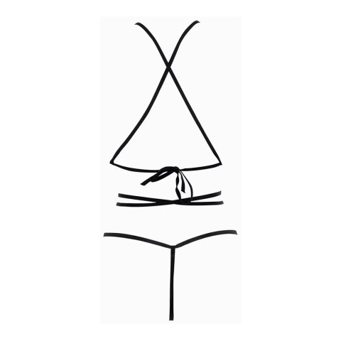 Siateczkowe body z otwartym biustem LXL Allure Siateczkowe body z otwartym biustem LXL Allure