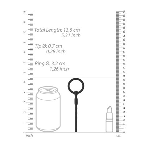 Silikonowy plug 7mm Ouch! by shots Silikonowy plug 7mm Ouch! by shots
