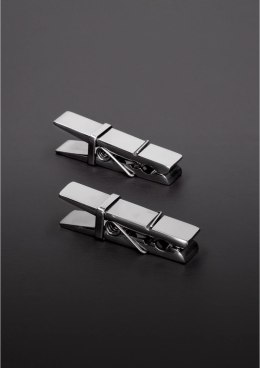 Steel - Zaciski do brodawek z tkaniny