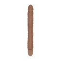 RealRock - Podwójne wygięte dildo - bardzo długie 36cm