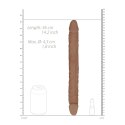 RealRock - Podwójne wygięte dildo - bardzo długie 36cm