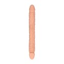 RealRock - Podwójne wygięte dildo - bardzo długie 36cm