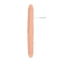 RealRock - Podwójne wygięte dildo - bardzo długie 36cm