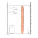 RealRock - Podwójne wygięte dildo - bardzo długie 36cm