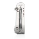 RealRock - Podwójne wygięte dildo - bardzo długie 36cm