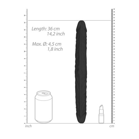 RealRock - Podwójne wygięte dildo - bardzo długie 36cm RealRock - Podwójne wygięte dildo - bardzo długie 36cm