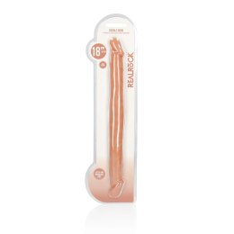 RealRock - Podwójne wygięte dildo - bardzo długie 46cm