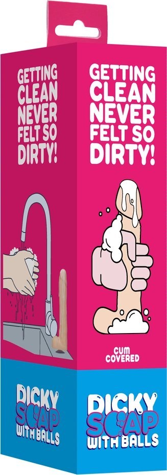 S-line by shots - Mydło - Penis z jądrami i spermą S-line by shots - Mydło - Penis z jądrami i spermą