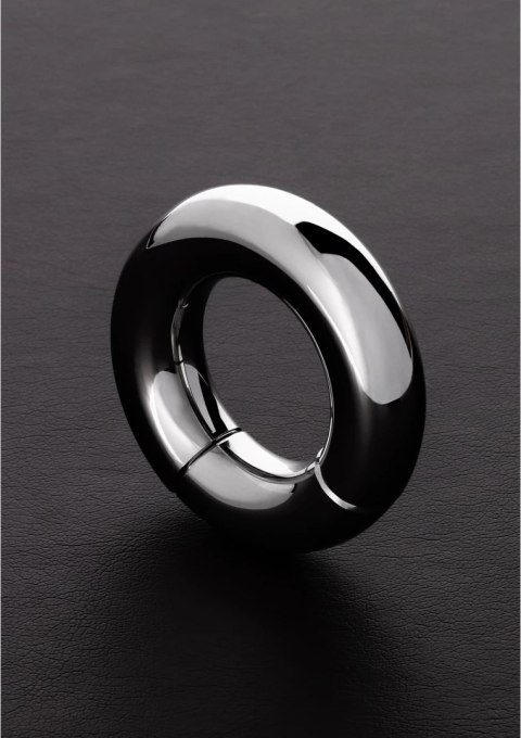 Steel - Okrągły noszak na jądra z magnesem 1,5 cm Steel - Okrągły noszak na jądra z magnesem 1,5 cm
