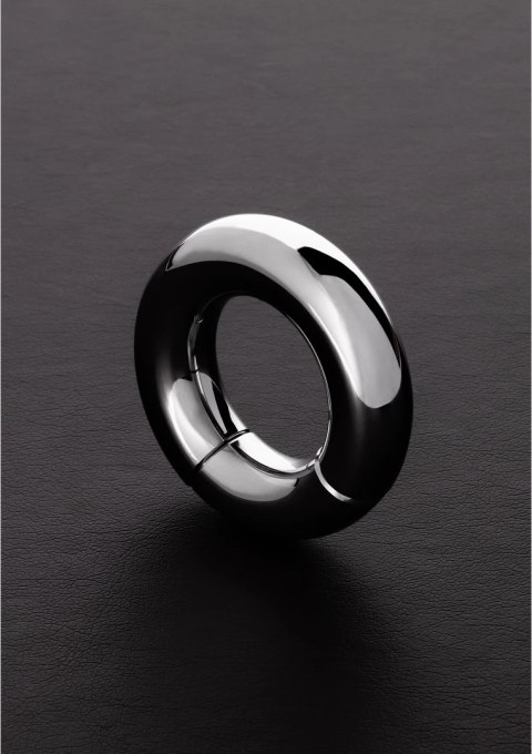 Steel - Okrągły noszak na jądra z magnesem 1,5 cm Steel - Okrągły noszak na jądra z magnesem 1,5 cm