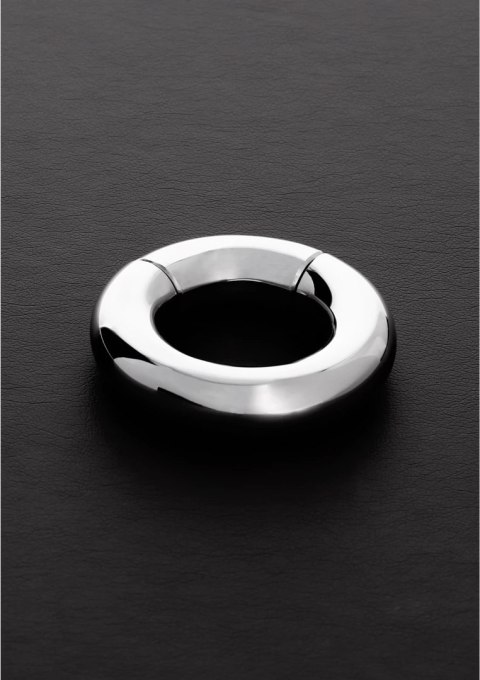 Steel - Okrągły noszak na jądra z magnesem 1,5 cm Steel - Okrągły noszak na jądra z magnesem 1,5 cm