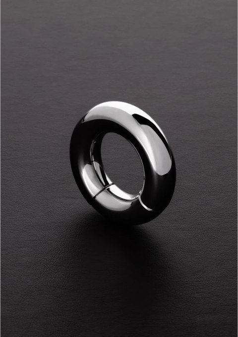 Steel - Okrągły noszak na jądra z magnesem 1,5 cm Steel - Okrągły noszak na jądra z magnesem 1,5 cm