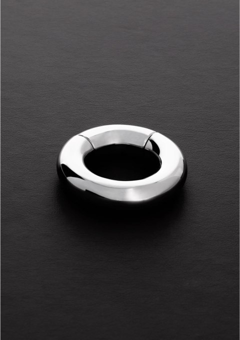 Steel - Okrągły noszak na jądra z magnesem 1,5 cm Steel - Okrągły noszak na jądra z magnesem 1,5 cm