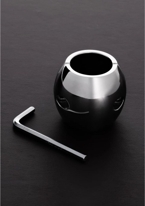 Steel - Owalny noszak na jądra 3,5 cm Steel - Owalny noszak na jądra 3,5 cm